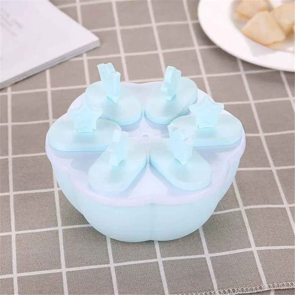 DIY Пластиковые эскимо формы лоток для мороженого леденец производитель замороженного мороженого поп формы для выпечки формы для мороженого инструменты для приготовления пищи - Цвет: 4