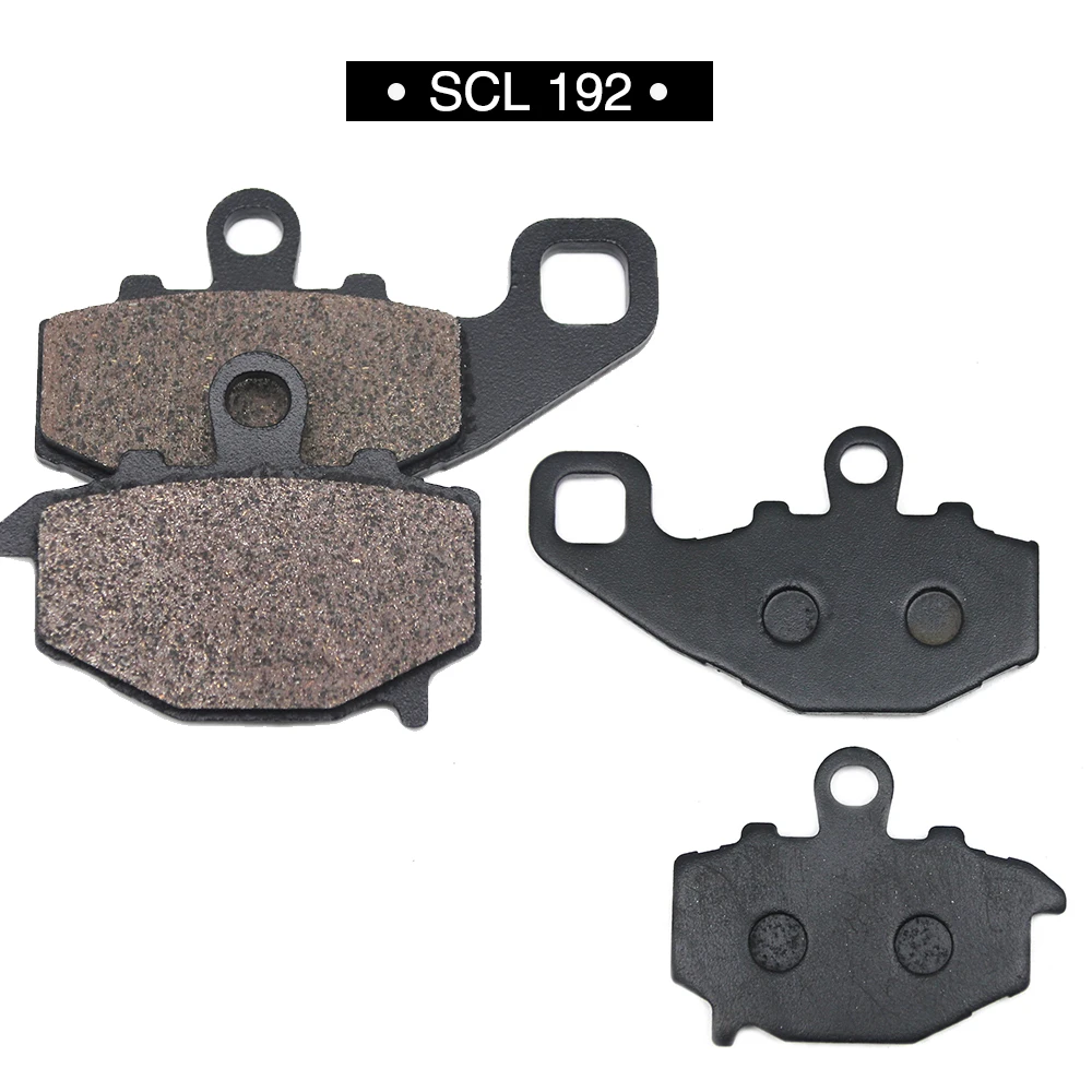Передние и задние тормозные колодки для мотоцикла ZSDTRP KAWASAKI KLE 650 KLE650 Versys 07-13 ER6F 06-13