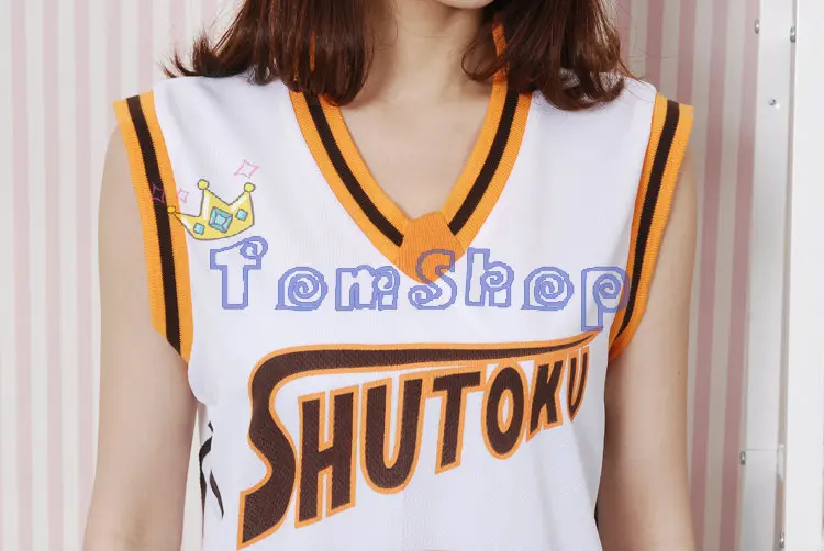 Аниме Kuroko no Basuke Баскетбол куроко SHUTOKU нет. 6 Midorima Синтаро баскетбольный костюм для