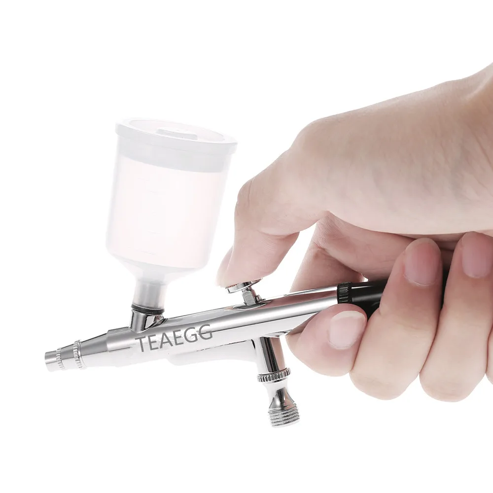 0.3mm Spray Gun Gravity Feed Double Action Airbrush Cake Tattoo Decorating Brushes Sprayer Pen for Nail Manicure Air Brush | Инструменты
