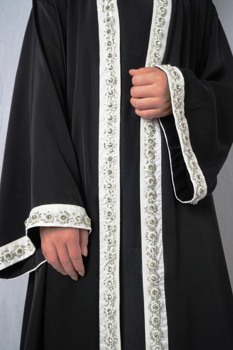 Модное мусульманское платье Abaya в Дубае мусульманская одежда для женщин Jilbab Djellaba