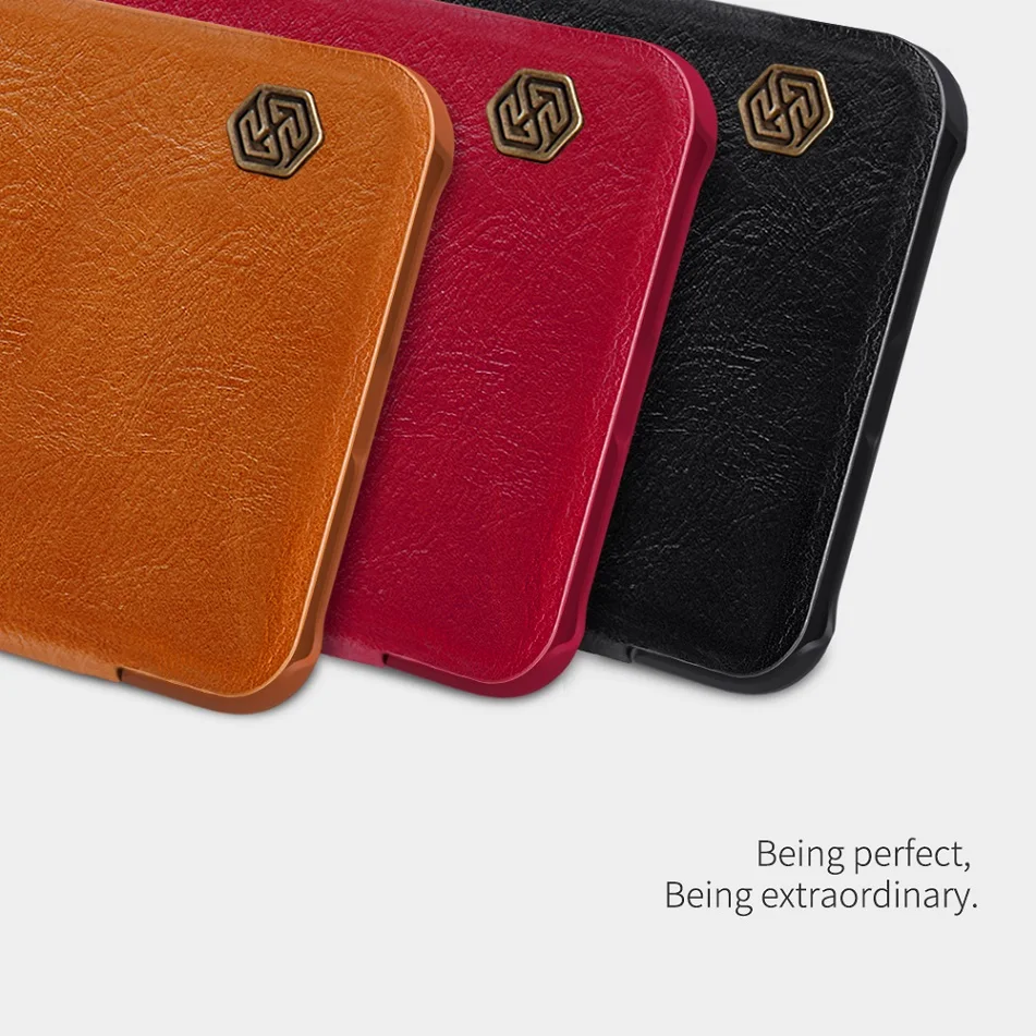 Чехол для Redmi note 6 pro 26 '' NILLKIN винтажный Qin откидной кошелек искусственная кожа