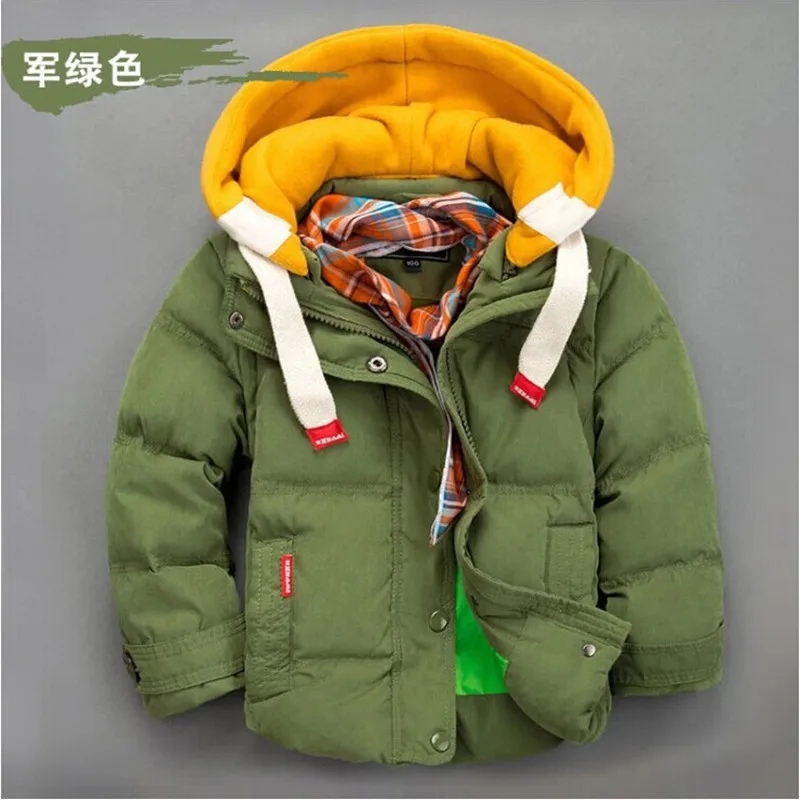 Aipie/детская теплая верхняя одежда для мальчиков пуховики 3 8 лет|boys warm jacket|children boy