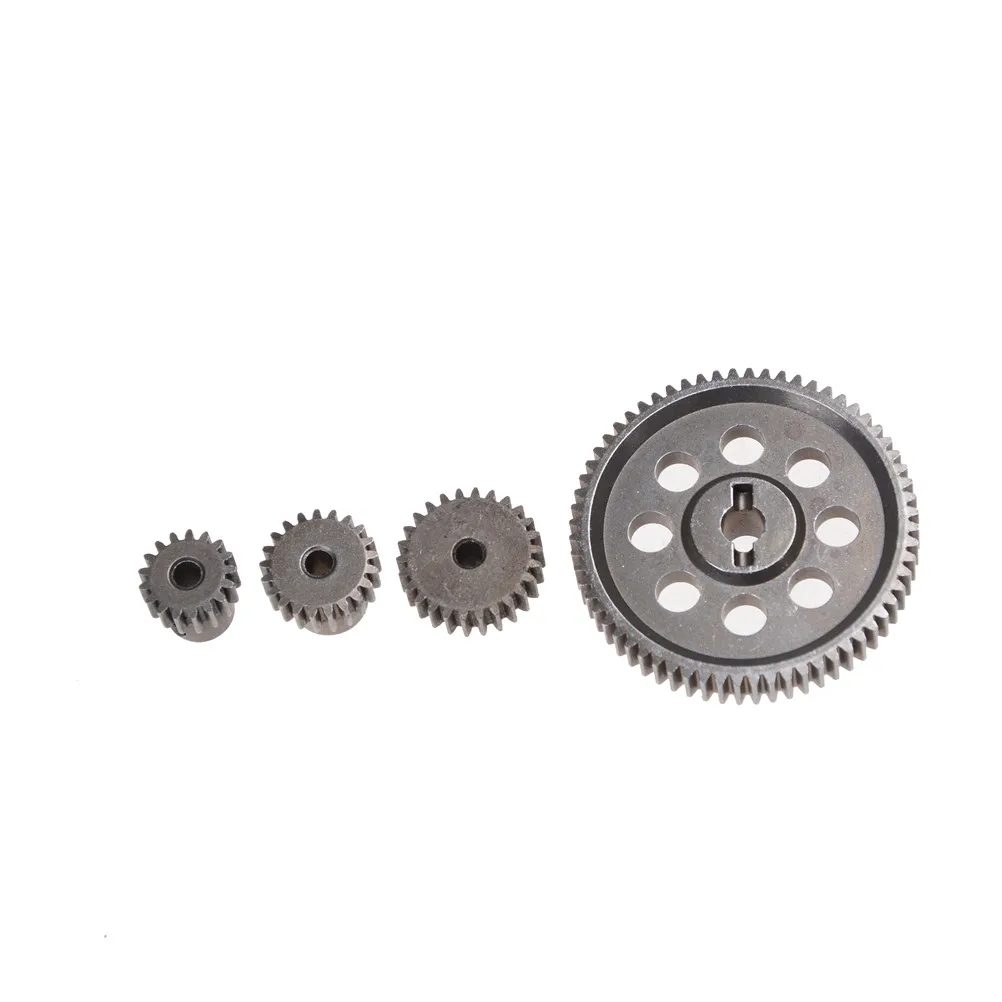

Metal Steel Spur Diff Differential Main Gear 5MM 64T Motor Pinion Gears 3.17MM 17T 21T 26T 11119 11181 11176 11189 HSP Car