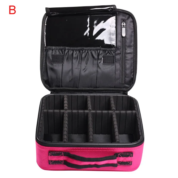

Hot Selling Cosmetic Bag Travel Makeup Organizer Cosmetics Pouch Bag Professional Cosmetic Makeup Case -B5