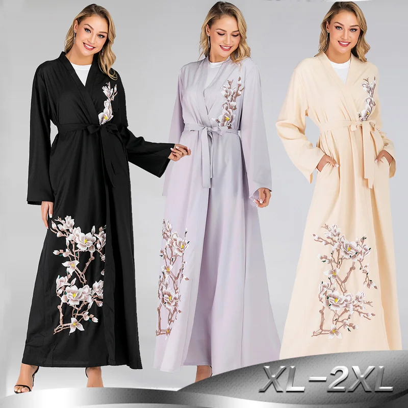 

Открытый Абая Турция кимоно кардиган мусульманская мода хиджаб платье кафтан ислам одежда абаи для женщин Кафтан Дубай халат Катар Оман