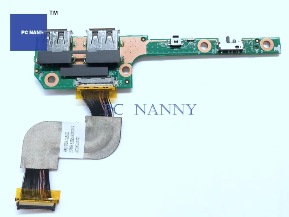 ПК няня Подлинная оригинальный ноутбук USB переключатель питания плата для HP Pavilion