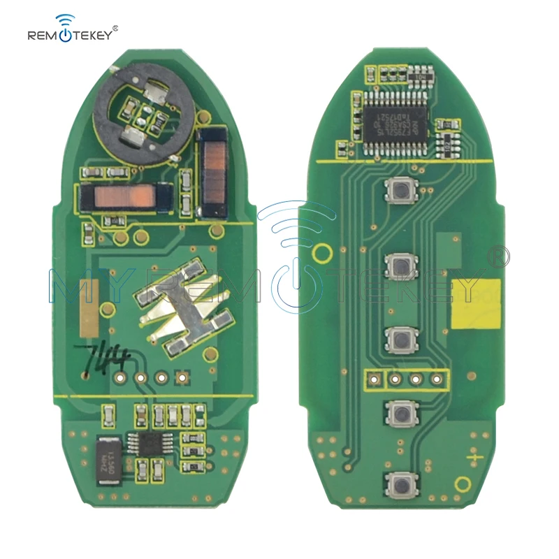 Умный ключ REMTEKEY с 5 кнопками чип ID46 433 МГц для Nissan Armada Infiniti QX56 QX80 2013 2014 2015 2016 2017 2018