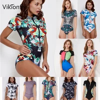 sport one piece swimsuit women 2021 swimwear plus size bathing suits swimming suit for ladies beach onepiece surfing swim suit