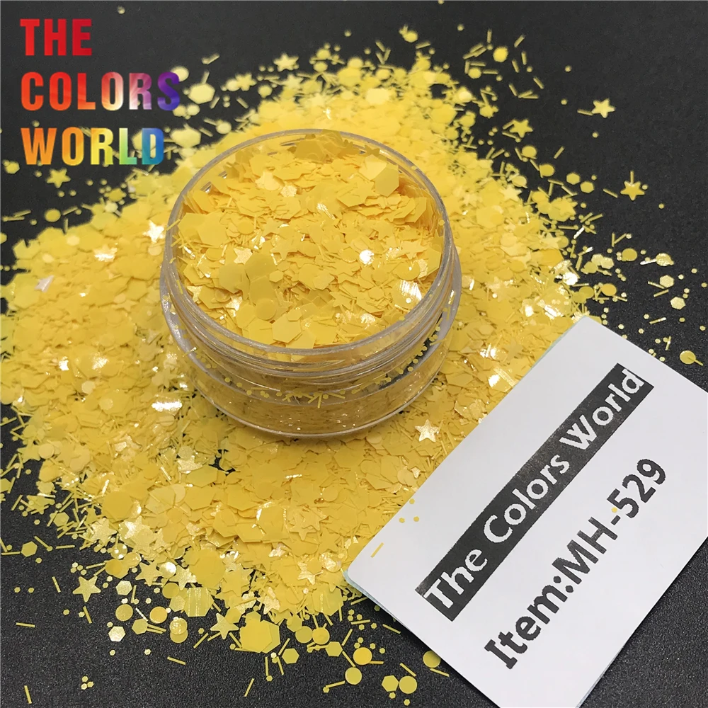 Блестки для ногтей разных размеров самостоятельного украшения боди-арта макияжа