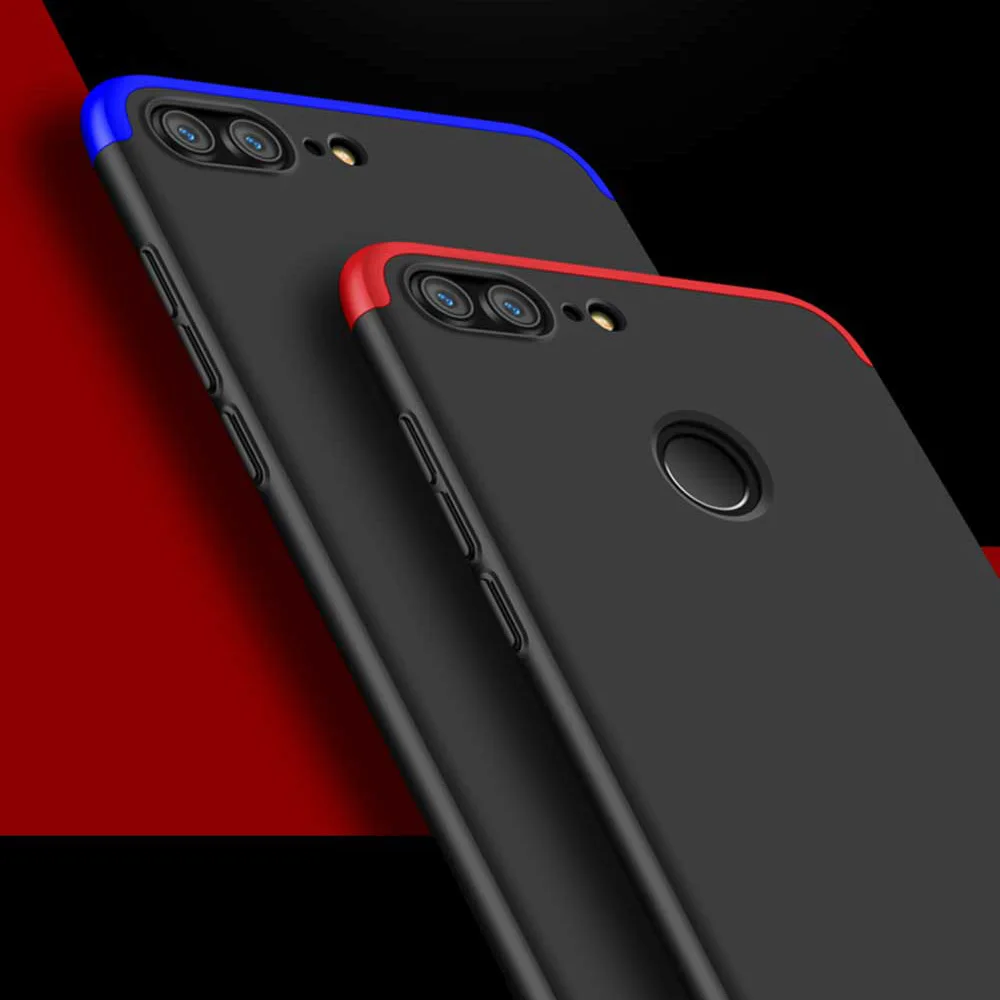 Shell Case For Huawei Honor 9 Lite Honor9 Armor Full Protection Cover Ultra Thin 3 In 1 PC Hybrid Phone Cases For Honor On - Чехол Shell для Huawei Honor 9 Lite Honor9 Armor Full Protection Cover Ultra Thin 3 в 1 гибридный чехол для телефона PC для Honor.