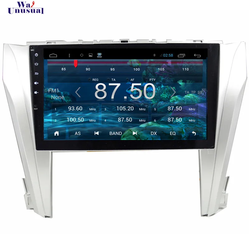 Wanuary 10 2 дюймов четырехъядерный 16G Android 6 0 GPS навигация для Toyota Camry 2015 с Bluetooth Wifi