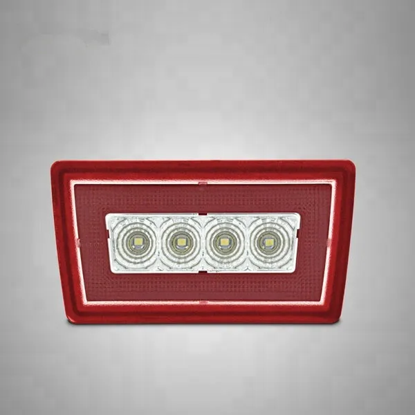 Прозрачные линзы F1 Стиль светодиодные задние противотуманные фары