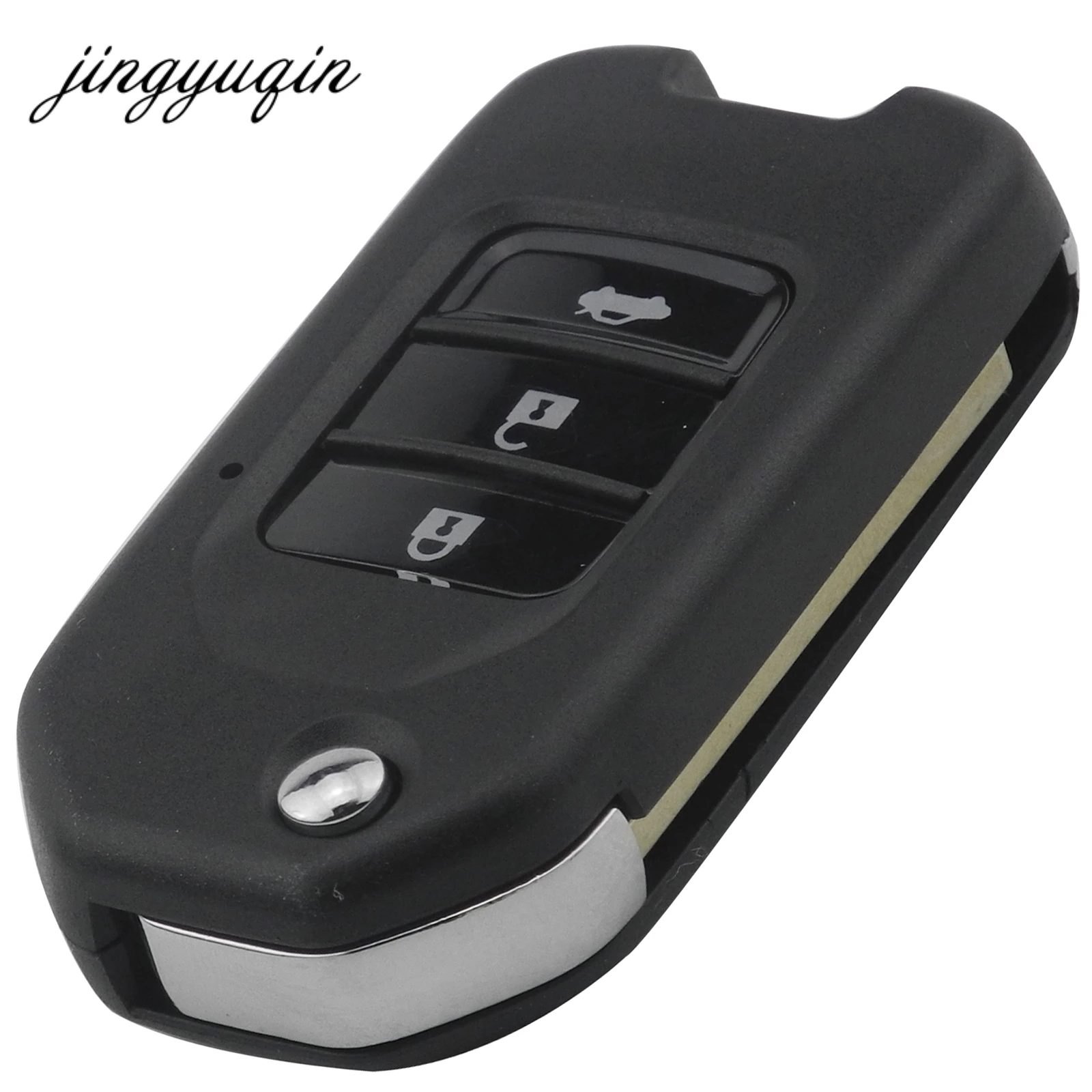 Складной автомобильный ключ jingyuqin G word on Blade флип чехол для Honda Civic City Fit XRV Vezel брелок