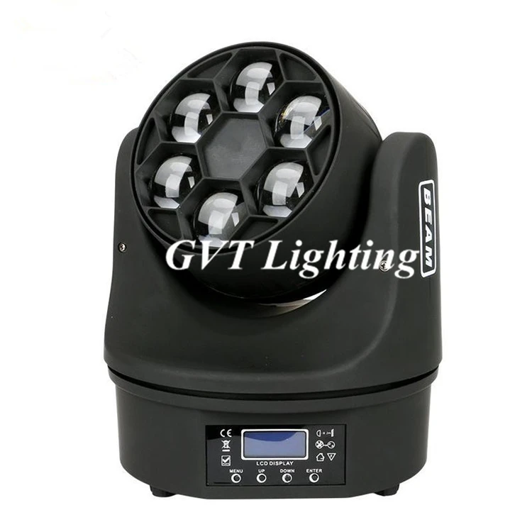 6x15 Вт DMX512 100 светодиодный сценический луч + светильник для мытья эффект 11/14
