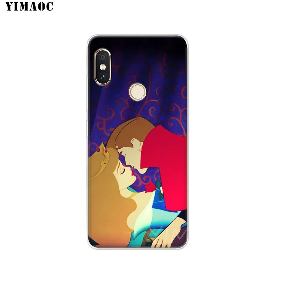 Мягкий ТПУ чехол YIMAOC Sleeping beauty для Xiaomi Redmi 6 4X 5A 4A S2 Note 4 5 Pro Plus Mi 8 9 SE A2 A1 MiX 2S MAX 3 |