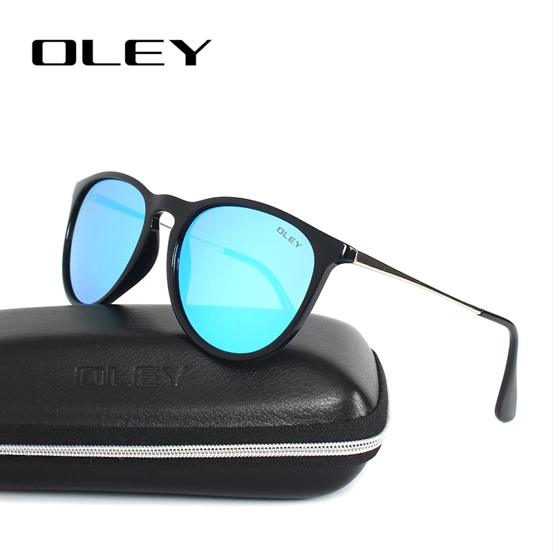 Женские солнцезащитные очки OLEY Cat Eye брендовые дизайнерские поляризационные с