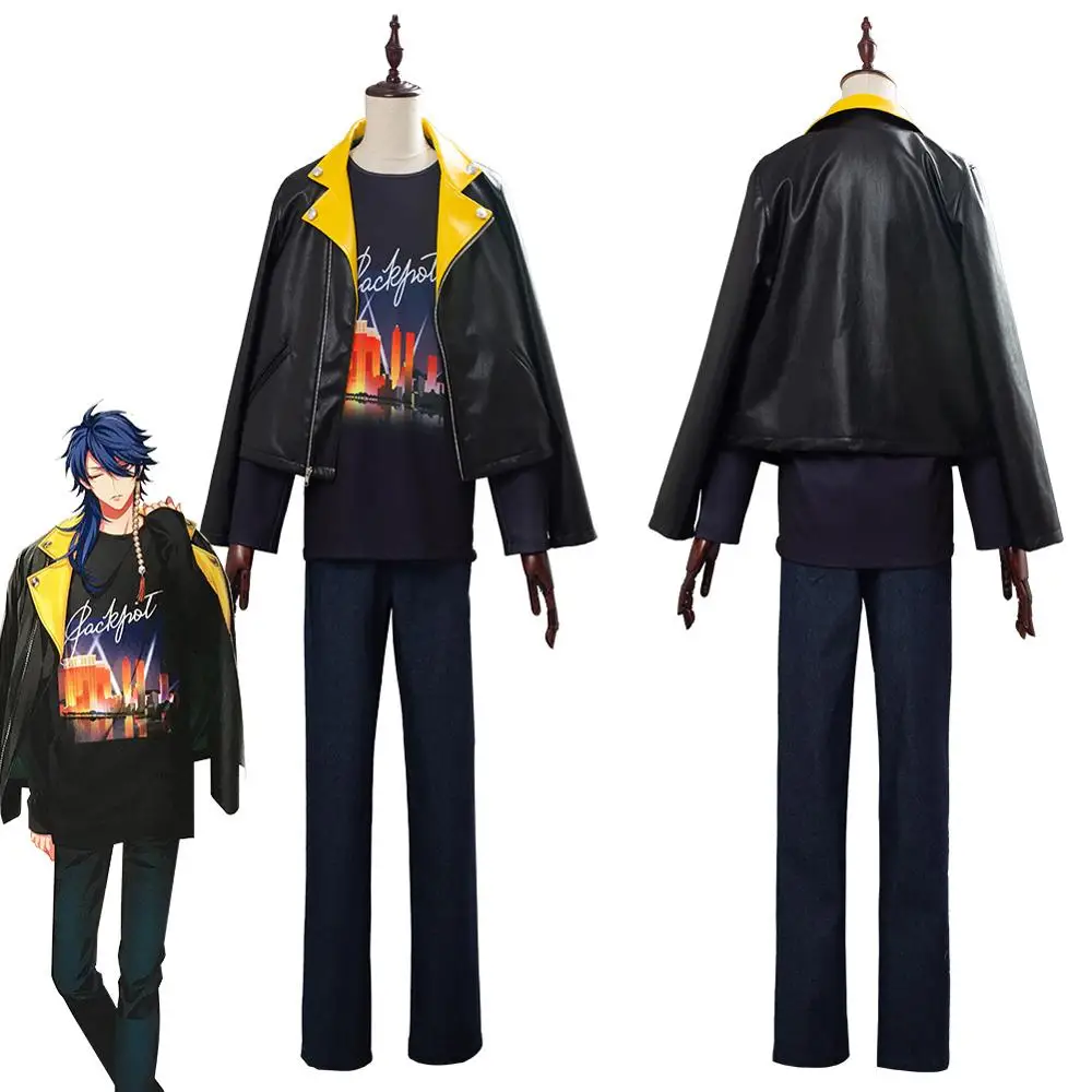 DRB Division Rap Battle Fling Posse Arisuga Dice Arisugawa Косплей Костюм Униформа Хэллоуин карнавальные