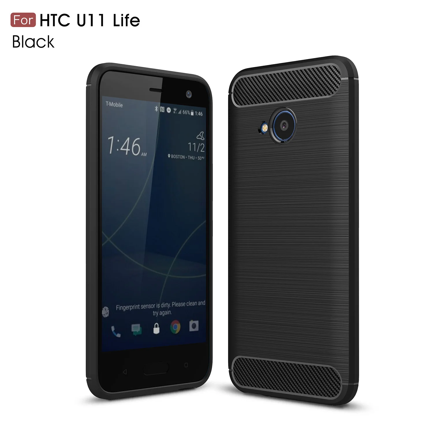 Чехол для HTC U11 Life тонкий мягкий силиконовый роскошный матовый чехол задней