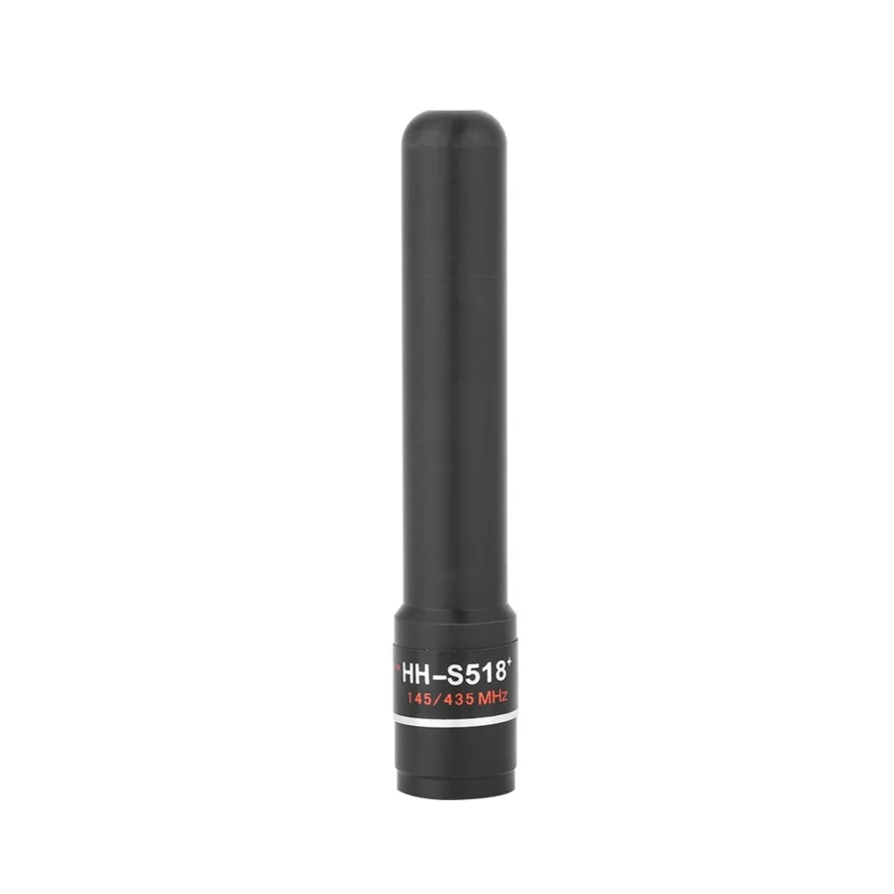 Двухдиапазонная короткая антенна SOONHUA HH S518 SMA Male 144 430 МГц с высоким коэффициентом