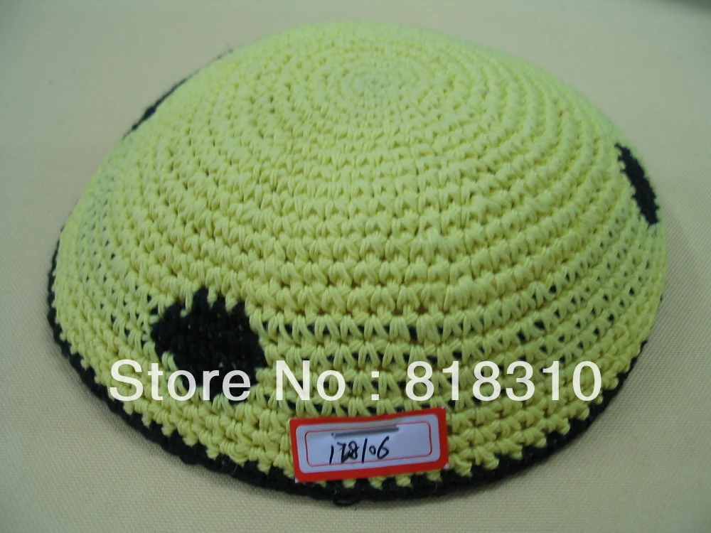 16 17 см Высокое качество ручной вязки YARMULKE KIPPAH|quality coin|quality introductionquality acceptance |