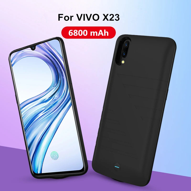 SPCASE 6800 мАч резервного копирования батарея зарядное устройство чехол для Vivo X23