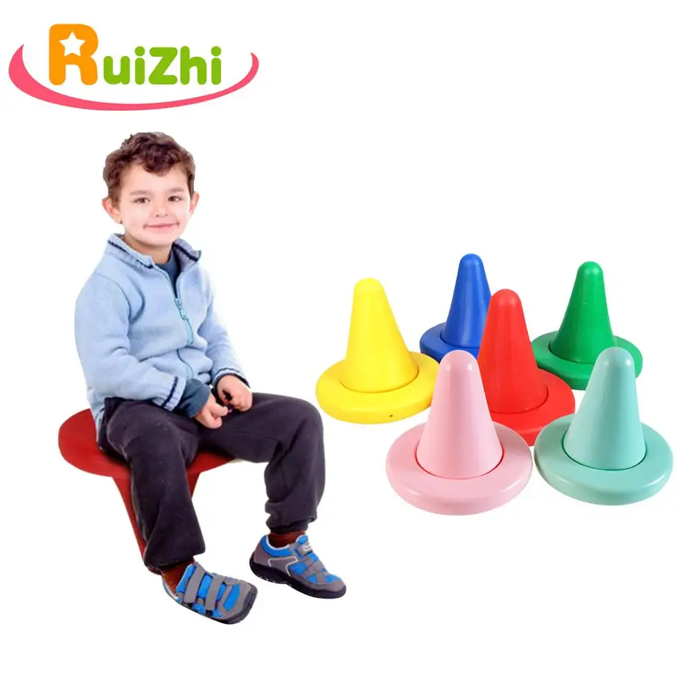 Ruizhi детское балансирующее кресло спортивная игрушка для игр на открытом воздухе Детский сад Сенсорное тренировочное оборудование Balancins-Rocker Board детские игрушки RZ1027