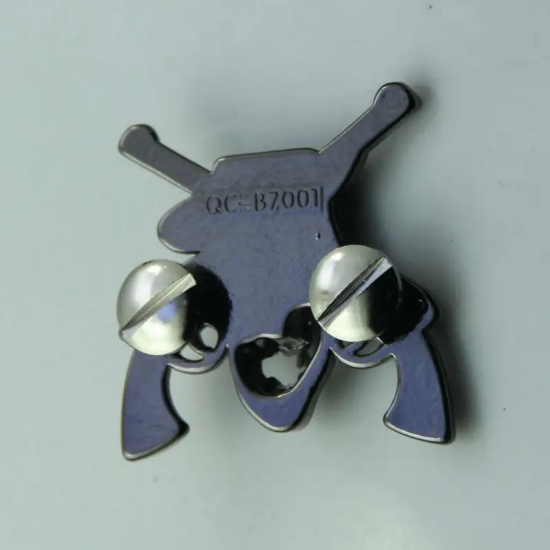 (KB402) 10 шт. 1 1/2 &quotковбойские револьверные пистолеты с ковбойским черепом Concho 1861