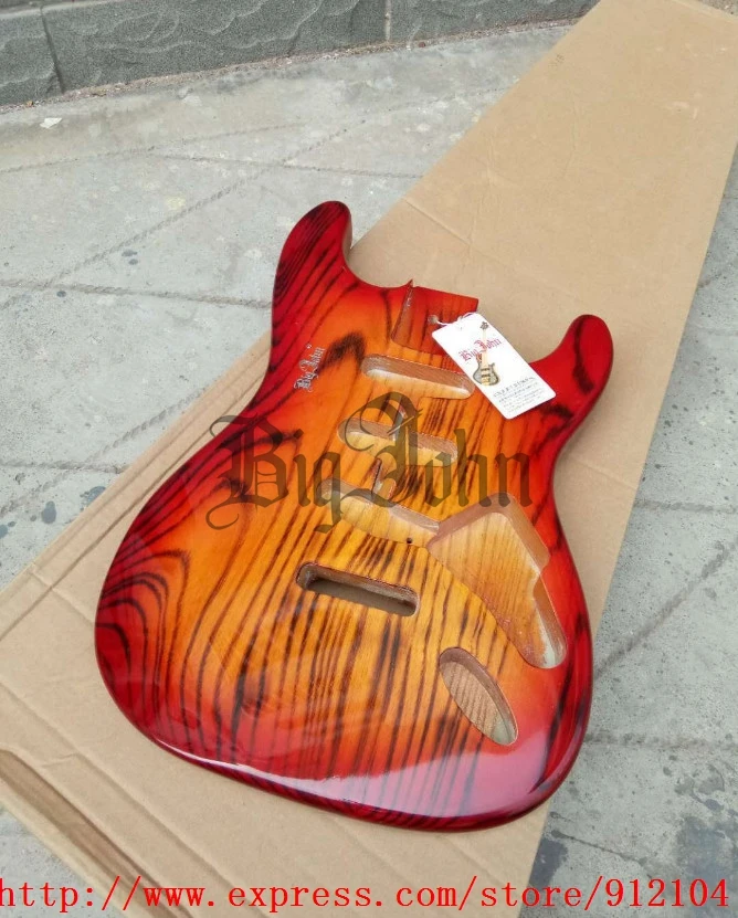 Бесплатная доставка новая электрическая гитара ash single wave BJST|guitar body|electric guitar