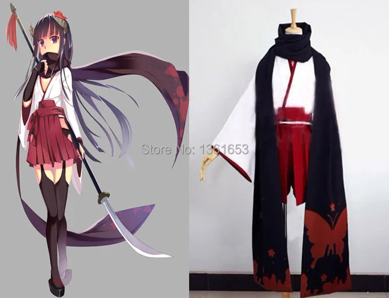 Inu x Boku Секретная служба костюм для косплея Janpanese аниме платье женщин Shirakiin riririchiyo