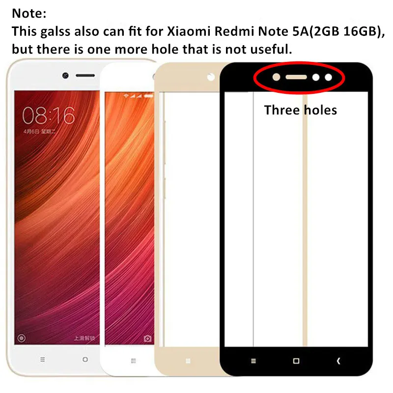 2 шт для стекла Xiaomi Redmi Note 5A Prime Защитная пленка для экрана из закаленного стекла для Xiaomi Redmi Примечание 5A Prime