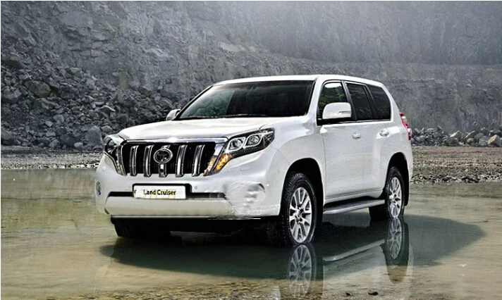 2 шт. Prado FJ150 LC150 2700 4000 головной светильник передний светильник s для FJ150 Головной фонарь~ лет, cruiser головной светильник автомобильные аксессуары