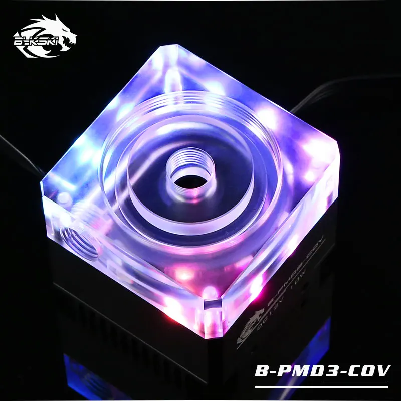 Bykski DDC насос PWM Speed ADJ. head 6 метров потока 600 л/ч водяное охлаждение B PMD3 COV|meter flow|water