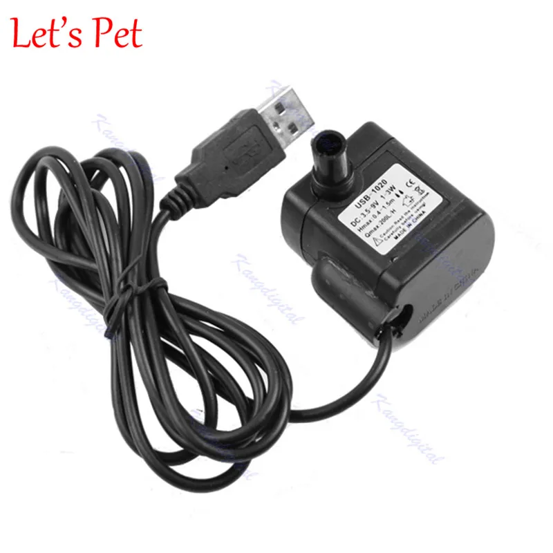 DC 3 5 V 9V 3W USB погружной водяной насос для аквариума фонтан Пруд воздушный мини