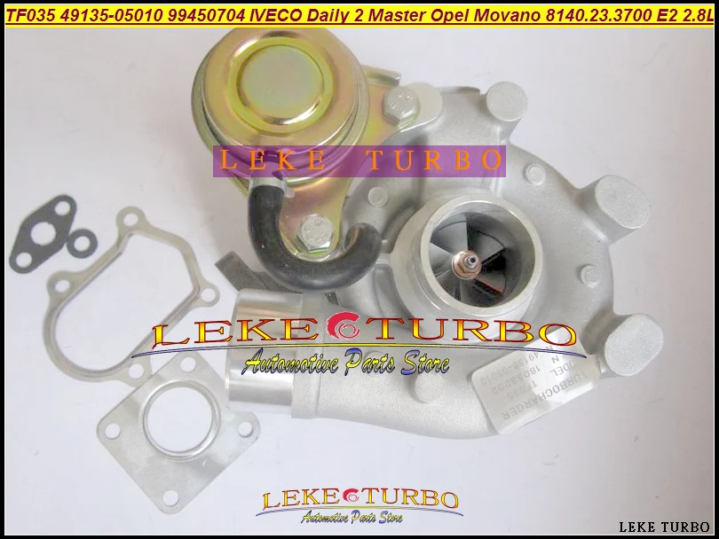 Турбокомпрессор TF035 49135 05010 53149886445 99450704 для IVECO Daily 2 Master Opel Movano 8140.23.3700 2.8L|turbocharger| |