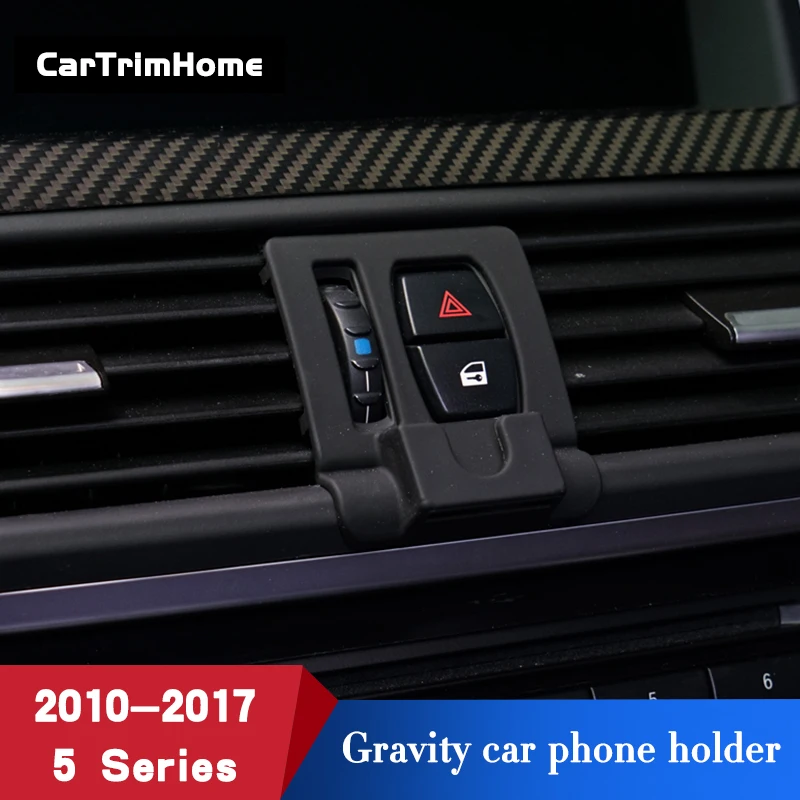 

2010-2017 5 series Accessories For BMW 5 series Phone Holder Rotational Smartphone Holder Air Vent Car Mount Holder