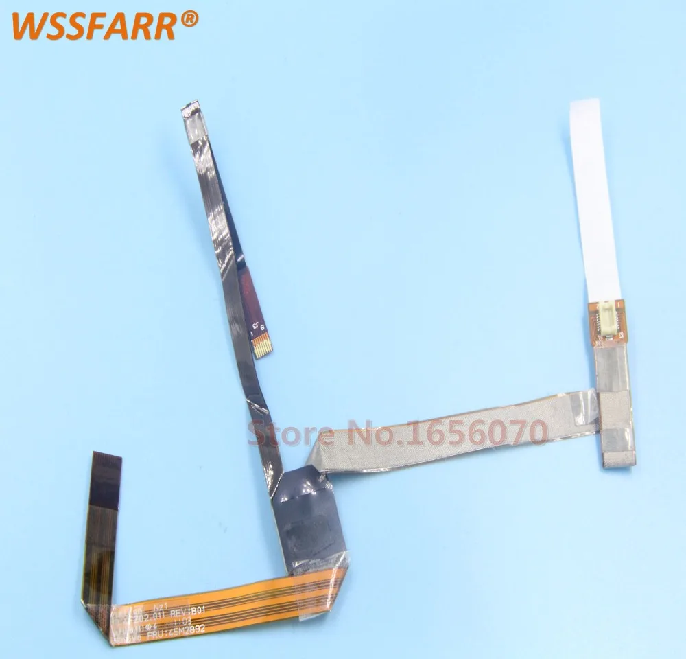 Original For Lenovo Thinkpad T410 T410I Touchpad Module Finger Print Reader Cable 45M2892 50.4FZ02.03 REV:B01 | Компьютеры и офис
