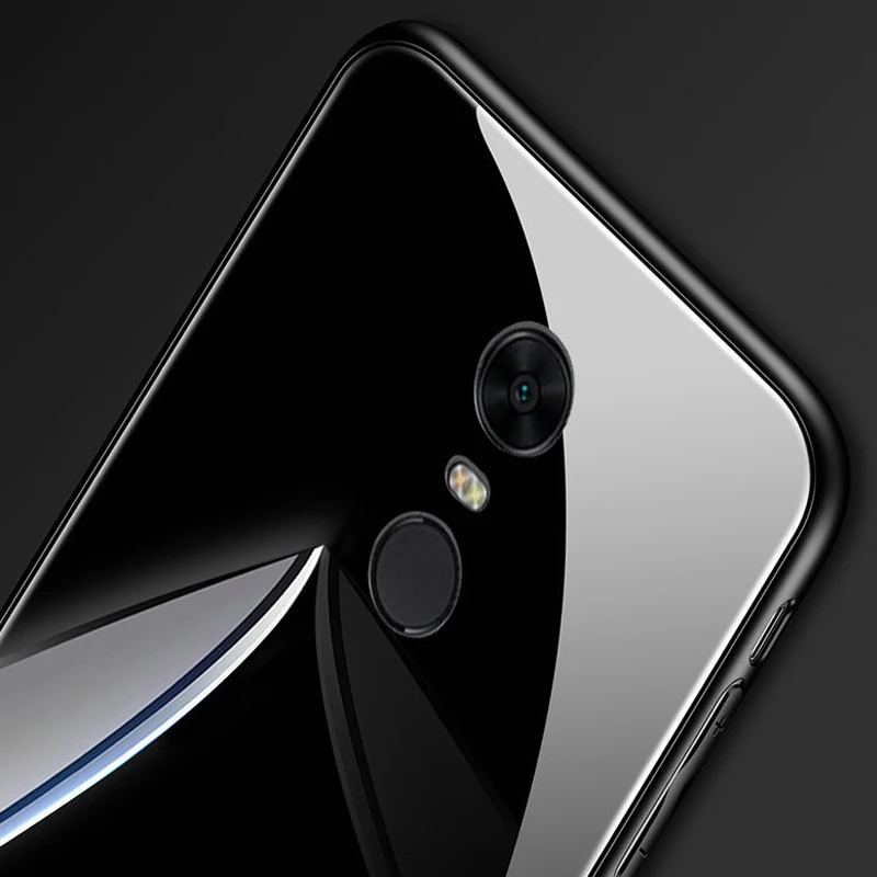 YUETUO ТПУ закаленное стекло для задней крышки телефона чехол xiaomi redmi 5 plus ksiomi xiomi redmi5