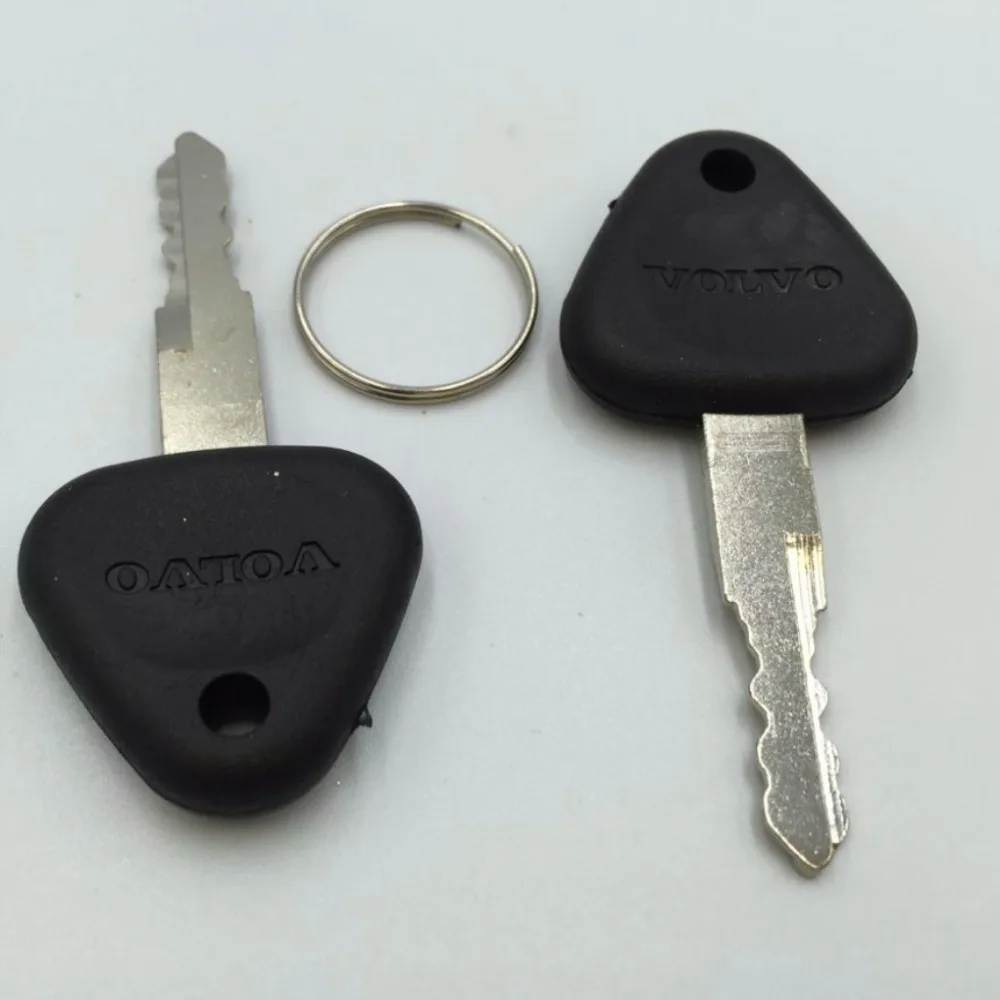 2 шт. Новые OEM ключи подходят для Volvo Clark Samsung экскаватор 777|excavator|excavator volvoexcavator keys |