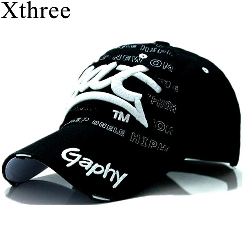 Xthree sombreros snapback al por mayor sombreros de gorra de béisbol sombreros hip hop equipados sombreros baratos para hombres mujeres gorras sombreros de ala curva gorro de daños
