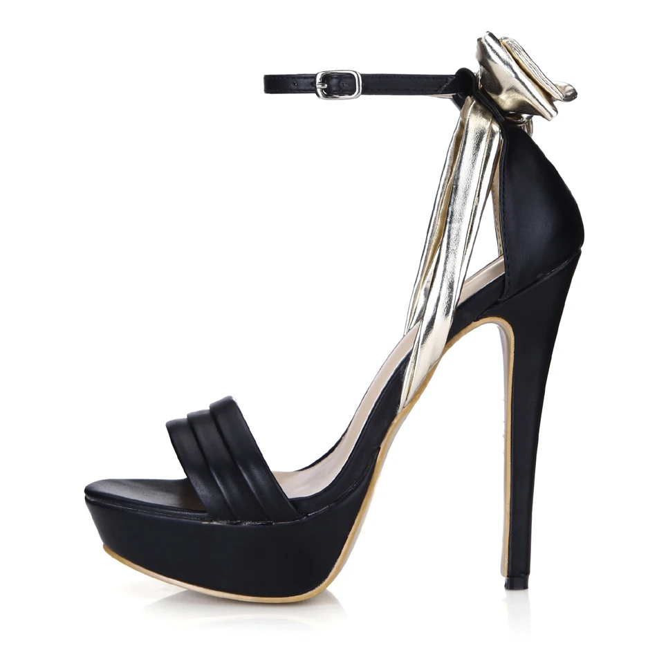 Пикантные вечерние Ремешок на щиколотке туфли высоком каблуке туфли-лодочки