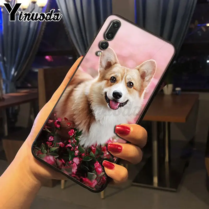 Новый Силиконовый мягкий чехол Yinuoda corgi для Huawei honor 8x 7a P20Lite P10 Plus Mate10Lite Mate20 P20 Pro nova 3i
