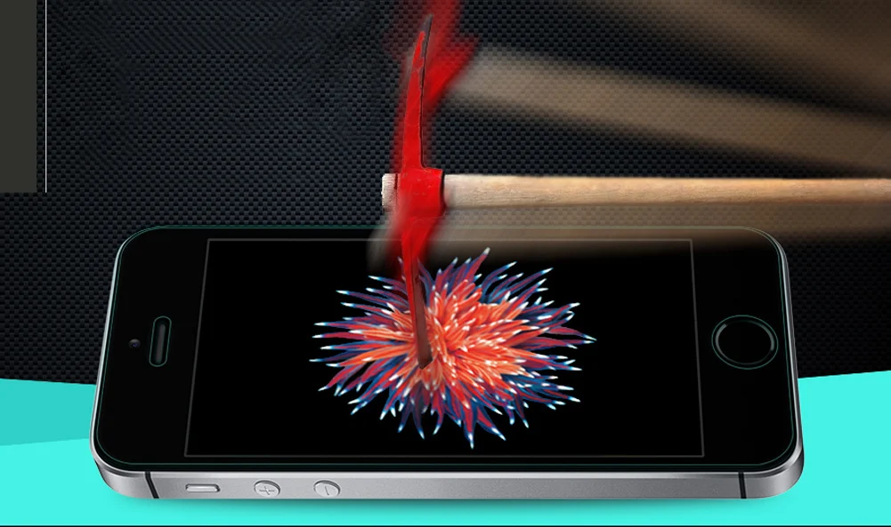 NILLKIN Экран протектор для iPhone SE 5S 5 удивительные H+ 0.3 мм Anti-Explosion СПС Apple iPhone SE закаленное Стекло