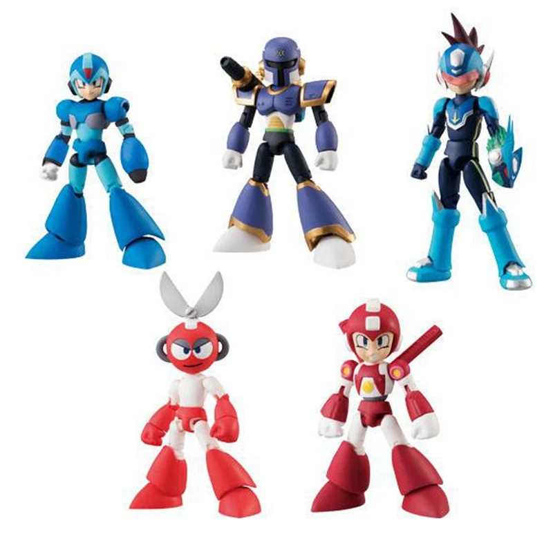 WSTXBD BANDAI Styling Rockman 2 Mega Man RUSH VAVA ПВХ Фигурки Brinquedos модель детские игрушки