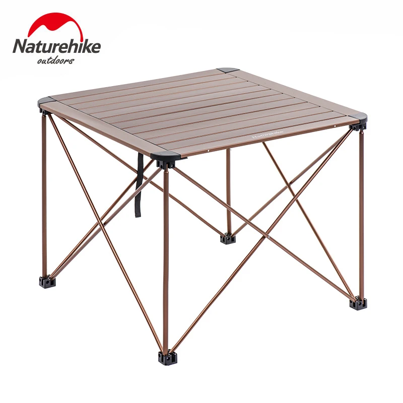 Naturehike открытый алюминиевый сплав складной стол структура портативный кемпинг