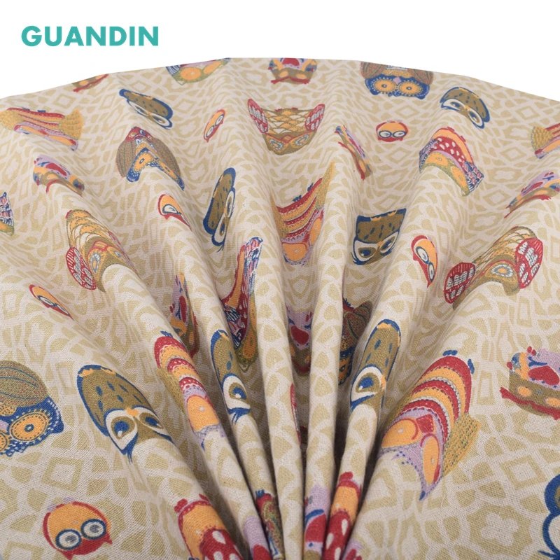 GUANDIN ткань с принтом для квилтов и швейных материалов сумок диванов покрытий