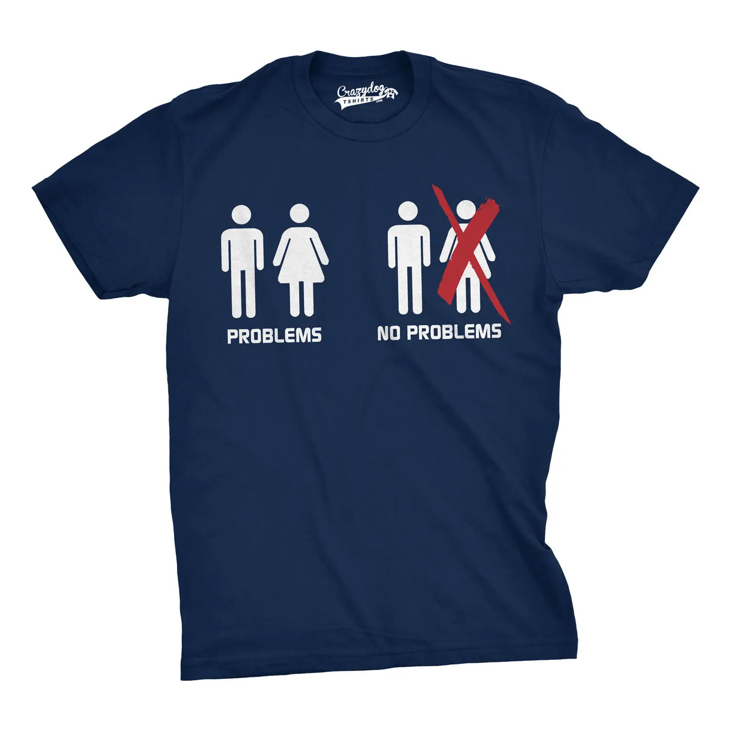 Мужская футболка без подруги проблем с забавными отношениями для свиданий (темно