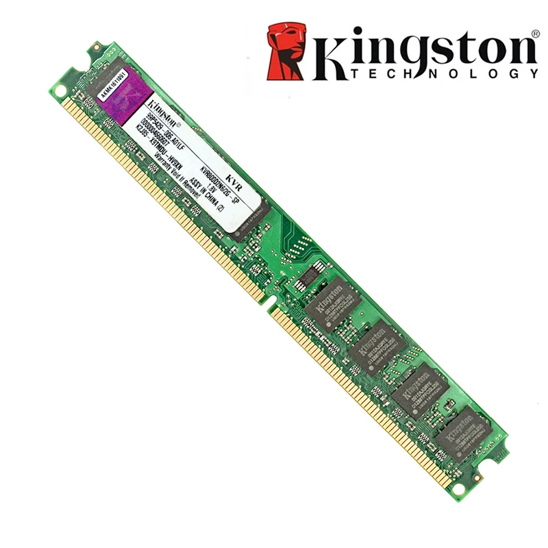 Original Kingston 2GB RAM DDR2 4GB RAM Memory ddr3 4GB 8GB 2GB 800MHZ 667MHZ 1333MHZ 1600MHZ For Desktop