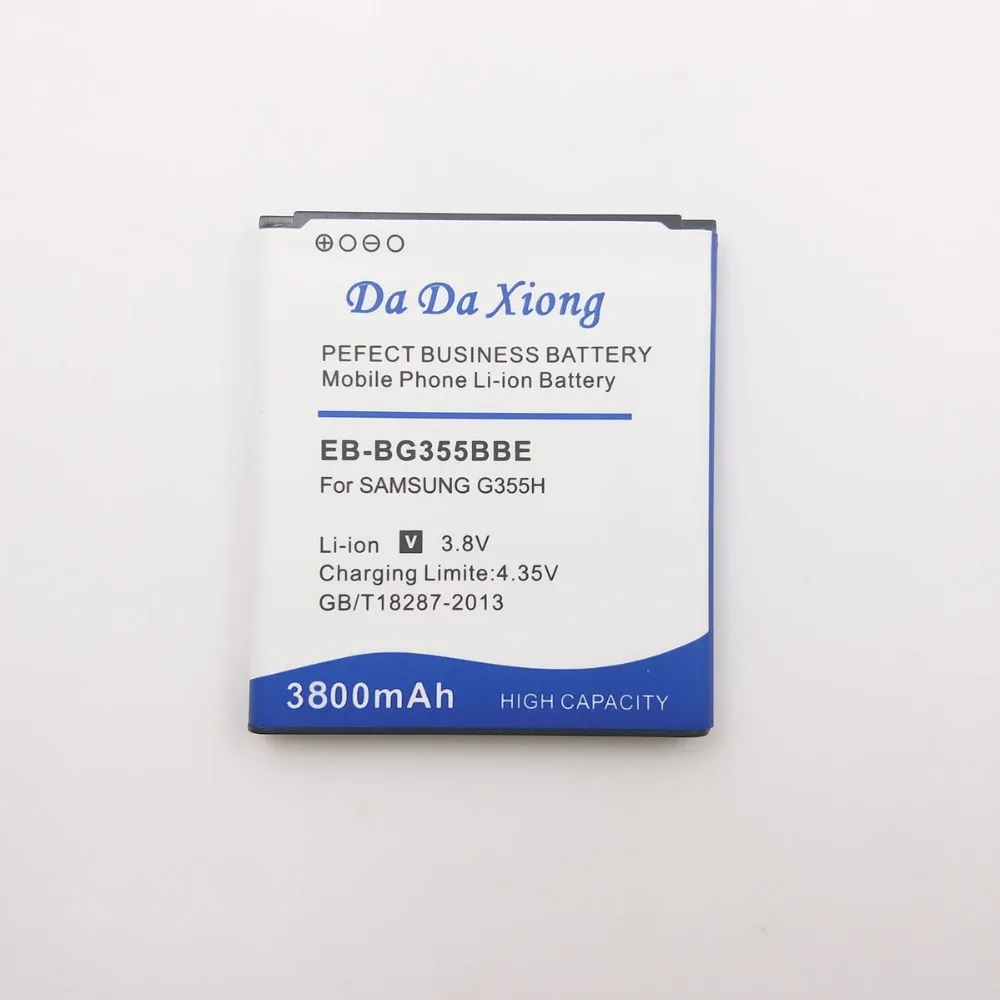 3800 мА/ч EB BG355BBE батарея для Samsung G355 SM G355H G3558 G3586V G3588V/G3559/G355H/G3586/H/V/G35|Аккумуляторы