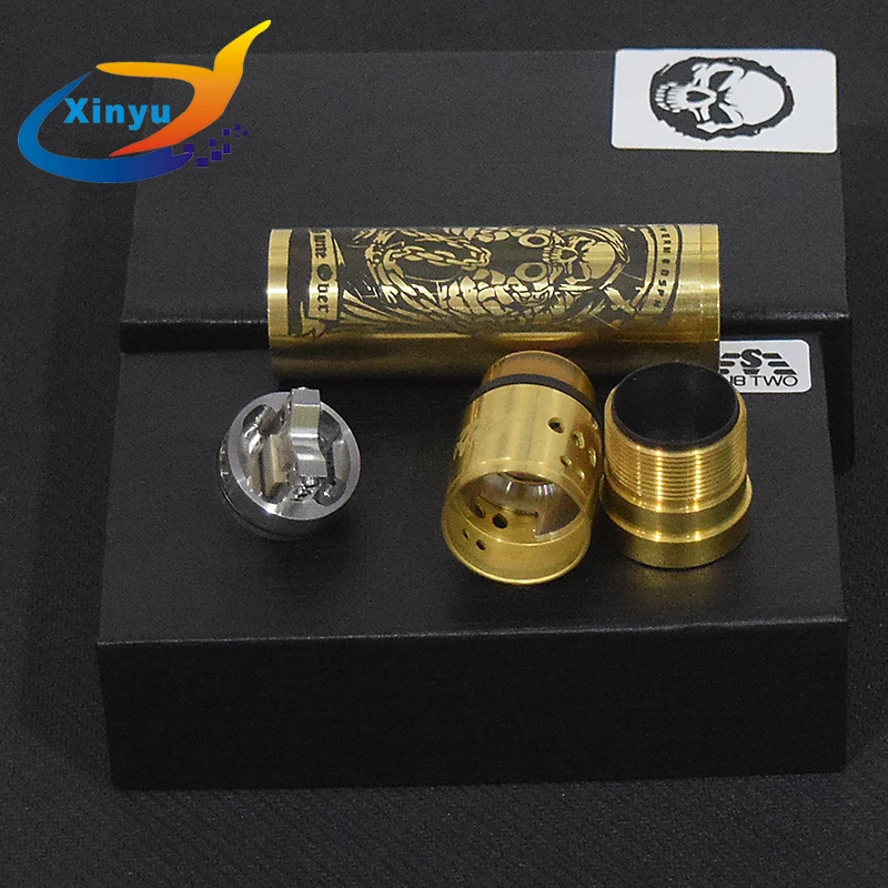 2 шт. sob mod kit набор электронных сигарет батарея 18650 диаметр 24 мм механический мод